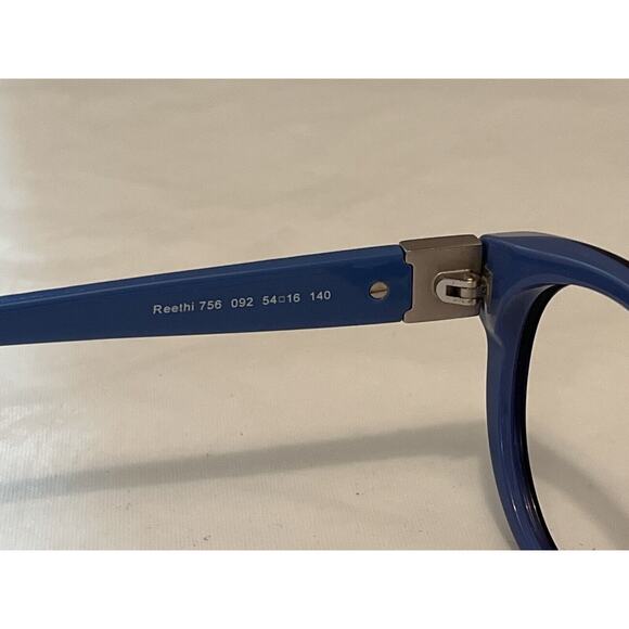 Roberto Cavalli Reethi 756 092 Eyeglasses Frame ~ Navy / Blue - Picture 7 of 8